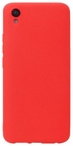 - TOTO 1mm Matt TPU Case Vivo Y91c Red #I/S