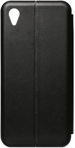 - TOTO Book Rounded Leather Case Vivo Y91c Black #I/S 3