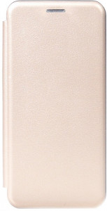 - TOTO Book Rounded Leather Case Vivo Y91c Gold #I/S