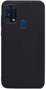 - TOTO 1mm Matt TPU Case Samsung Galaxy M31 Black #I/S