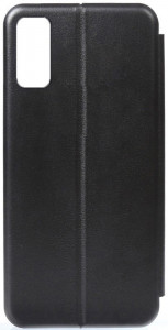 - TOTO Book Rounded Leather Case Samsung Galaxy S20 Black #I/S 3