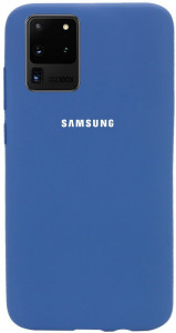 - Toto Silicone Full Protection Case Samsung Galaxy S20 Ultra Navy Blue