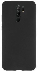 - TOTO 1mm Matt TPU Case Xiaomi Redmi 9 Black #I/S