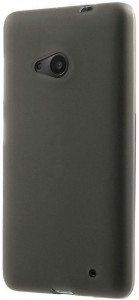 - Toto TPU case matte Microsoft Lumia 550 Dark/Grey