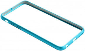  TOTO super thin metal bumper cases iPhone 6 Blue #I/S 4