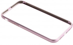  TOTO super thin metal bumper cases iPhone 6 Pink #I/S 4