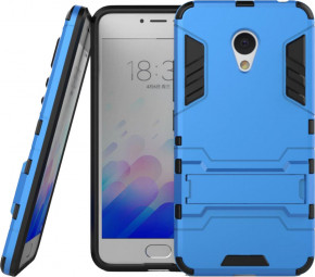 - TOTO TPU+PC Shockproof case Meizu M3S Blue #I/S