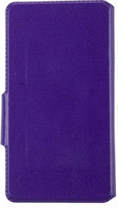 - TOTO Book Silicone Slide Universal Cover With Window 5.3-5.5 Purple #I/S 4