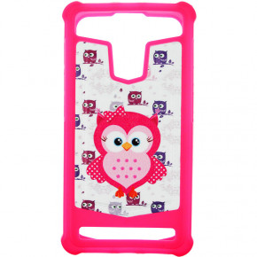 - Toto Universal TPU case with image 5 Owl Pink