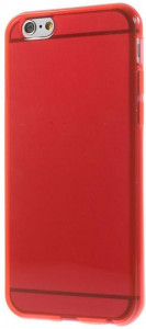 - TOTO Ultra Thin TPU Case iPhone 6/6S Red #I/S