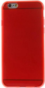 - TOTO Ultra Thin TPU Case iPhone 6/6S Red #I/S 3