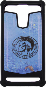 - Toto Universal TPU case with image 4,5 Skinhead Blue