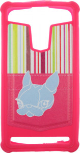 - Toto Universal TPU case with image 5,5 Dog Pink