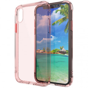 - Toto TPU+PC colorful case iPhone X Rose Gold