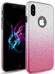 - Toto TPU Shine Case Gradient iPhone X/Xs Pink