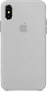 - Toto Silicone Case Apple iPhone X/XS Light Grey