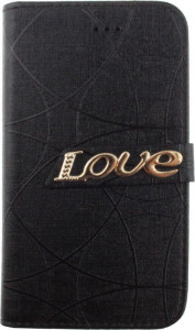 - TOTO Book Universal cover Love 4.5-5.0 Black #I/S