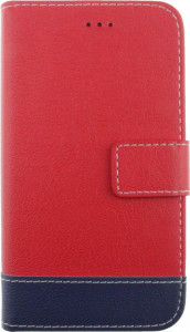 - TOTO Book Universal cover 4.5-5.0 Red/Blue #I/S