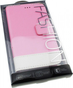 - TOTO Book Universal cover 4.5-5.0 Pink/White #I/S 3