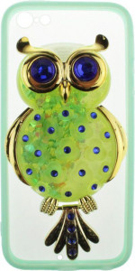 - Toto TPU Case Decorative Stones IPhone 5/5S/SE Owl Green