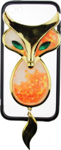 - Toto TPU Case Decorative Stones IPhone 5/5S/SE A Fox Black