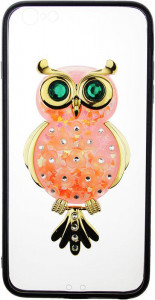 - Toto TPU Case Decorative Stones IPhone 6 Plus/6S Plus Owl Black