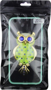 - Toto TPU Case Decorative Stones IPhone 6 Plus/6S Plus Owl Green 3