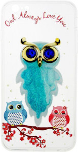 - Toto TPU Case Decorative Stones IPhone 6 Plus/6S Plus Owls Cold Ice