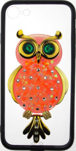 - Toto TPU Case Decorative Stones IPhone 7/8 Owl Black