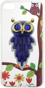 - Toto TPU Case Decorative Stones IPhone 7/8 Owls Purple