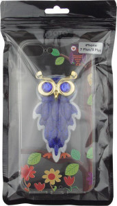 - Toto TPU Case Decorative Stones IPhone 7/8 Owls Purple 3