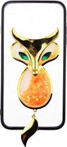 - Toto TPU Case Decorative Stones IPhone 7 Plus/8 Plus A Fox Black