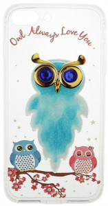 - Toto TPU Case Decorative Stones IPhone 7 Plus/8 Plus Owls Cold Ice