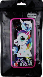 - Toto TPU artoon Network Case IPhone 7/8 Pink Unicorn 3