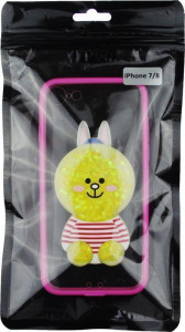 - Toto TPU artoon Network Case IPhone 7/8 Animation Hare Pink 3