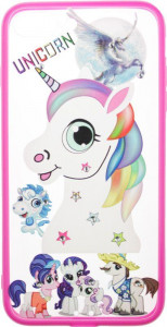 - Toto TPU artoon Network Case IPhone 7 Plus /8 Plus Pink Unicorn