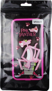 - Toto TPU artoon Network Case IPhone X Pink Panther 3