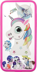 - Toto TPU artoon Network Case IPhone X Pink Unicorn