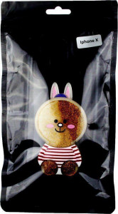 - Toto TPU artoon Network Case IPhone X Animation Hare Black 3