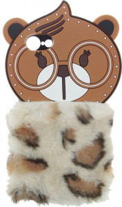 - Toto TPU Fluffy Case IPhone 7/8 Bear Brown