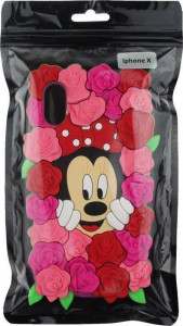 - Toto TPU Fluffy Case IPhone X Mini Mouse Pink 3