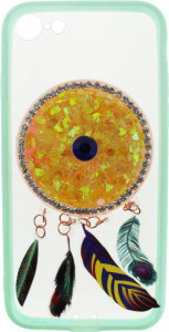 - Toto TPU Case Decorative Stones IPhone 7/8 Dreamcatcher Green