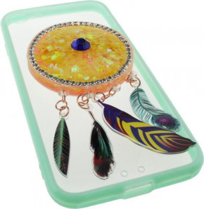 - Toto TPU Case Decorative Stones IPhone 7/8 Dreamcatcher Green 4