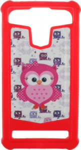 - Toto Universal TPU case with image 5 Owl Red