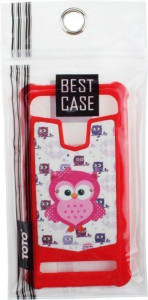 - Toto Universal TPU case with image 5 Owl Red 3