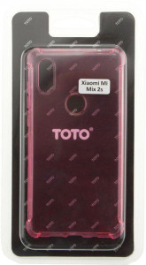 - Toto Shockproof Crystal TPU Case Xiaomi Mix 2S Pink 3