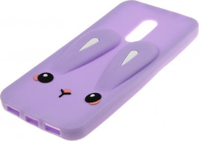 - TOTO Silicon artoon Network Rabbit Case Xiaomi Redmi 5 Plus Purple #I/S 5