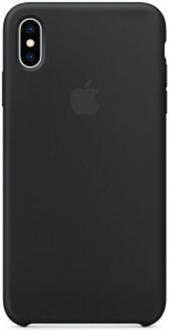 - TOTO Silicone Case Apple iPhone XS Max Black #I/S