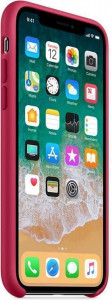 - Toto Silicone Case Apple iPhone XS Max Rose Red 4