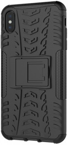 - Toto Dazzle Kickstand 2 in 1 Case Apple iPhone XS Max Black 4